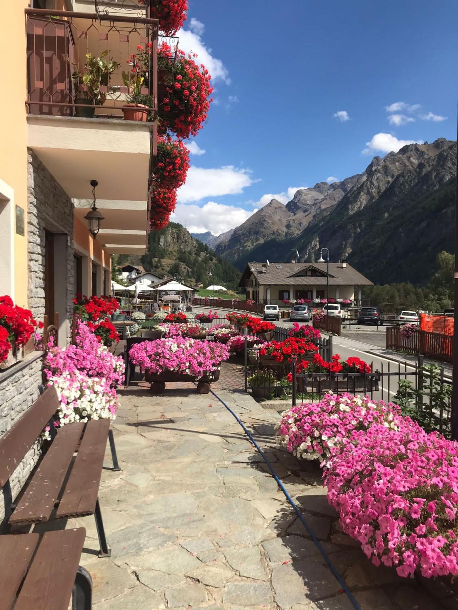 Albergo Valentino Bionaz Exteriör bild